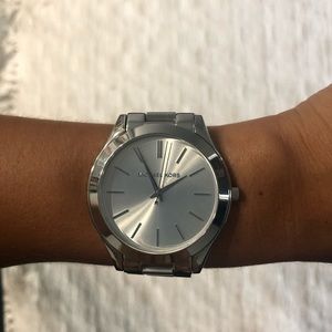 Micheal Kors silver women’s watch